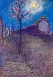 Untitled by Ernest Zobole, oil on canvas, sold Apr 2026