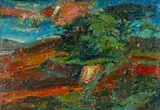 Lleiniog by Selwyn Jones, oil on canvas, sold Apr 2026