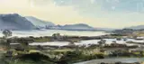 Conwy from the East by Matthew Wood, 2022, oil on board, sold Apr 2026