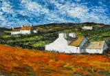 Pen Towyn by Wyn Hughes, Pen Towyn', signed with initials, signed and dated verso, sold Apr 2026