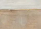 Coastland by Roger Cecil, mixed media on paper, sold Apr 2026