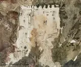 Untitled by John Knapp-Fisher, 1985, mixed media, sold Apr 2026