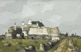 Anglesey by Kyffin Williams, oil on canvas, sold Apr 2026