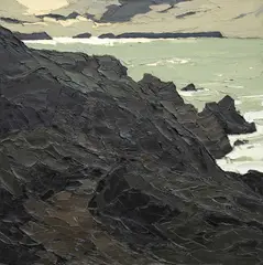Large and fine by Kyffin Williams, oil on canvas, sold Apr 2026