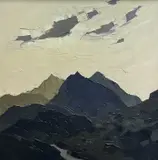 Untitled by Kyffin Williams, oil on canvas, sold Apr 2026