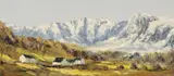 Cader Idris, Early Snow by Charles Wyatt Warren, oil on board, sold Apr 2026