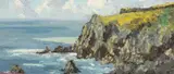 Untitled by Charles Wyatt Warren, oil on board, sold Apr 2026