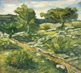 Entitled verso 'Pen by David Lloyd Griffith, Pen y Corddyn', signed and dated verso, sold Apr 2026