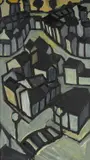 Untitled by Karl Davies, oil on board, sold Apr 2026