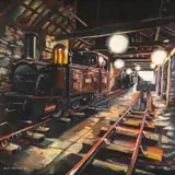 Untitled by Rebecca Kitchin, oil on canvas, sold Apr 2026