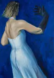 Large by Sarah Snazell, oil on canvas, sold Apr 2026