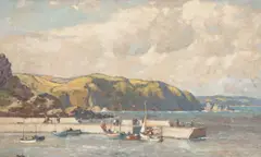 Bright Interval by Gyrth Russell, oil on board, sold Apr 2026