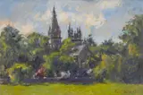 Untitled by David Griffiths, oil on canvas, sold Apr 2026