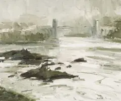 Glawio by Gareth Parry, oil on canvas, sold Apr 2026