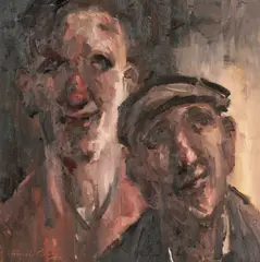 Y Tad a by Gareth Parry, oil on canvas, sold Apr 2026