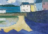 Shadows, Tenby by Gwilym Prichard, oil, sold Apr 2026