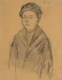 Boy in Sailor by Gwen John, pencil and wash, sold Apr 2026