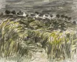 Anglesey by Kyffin Williams, watercolour, sold Apr 2026
