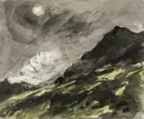 Untitled by Kyffin Williams, watercolour and pencil, sold Apr 2026