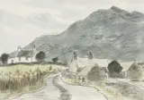 Untitled by Kyffin Williams, watercolour & pencil, sold Apr 2026