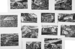 Wood engravings by Peter Reddick, print (other), sold Apr 2026