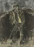 Limited edition by Kyffin Williams, lithograph, sold Apr 2026