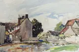 Untitled by Will Evans, watercolour, sold Mar 2026
