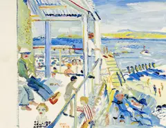St. Ives Pier by Fred Yates, oil on board, offered Mar 2026