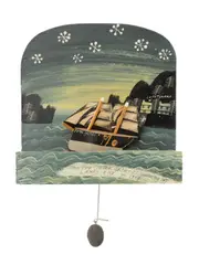 The sloop by John Maltby, oil, offered Mar 2026