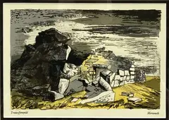 Trawsfynydd, Merioneth by John Piper, lithograph, sold Mar 2026