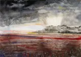 Untitled by Gareth Lloyd Hughes, watercolour, sold Feb 2026