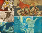 Etchings or aquatint - Two of Aubreys by David Beattie, print, offered Feb 2026