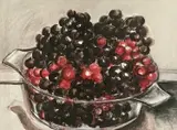 Entitled by Angela Edmonds, 1989, watercolour, offered Feb 2026