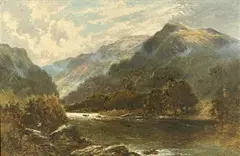 Untitled by William Langley, oil on canvas, sold Feb 2026