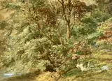 Untitled by Frederick Sohns, watercolour, offered Feb 2026