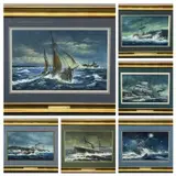 Untitled by Keith Shone, watercolor, sold Jan 2026