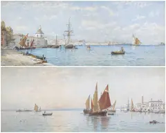 Watercolours by George Stanfield Walters, watercolor, sold Jan 2026