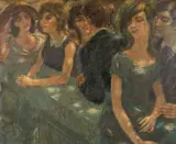 Untitled by Robert Pengilley, oil on board, sold Jan 2026