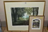 Year of the wild pig by Graham Clarke, etching, sold Jun 2024