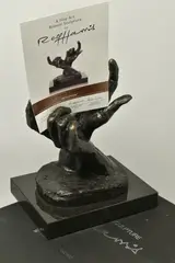 Intuition by Rolf Harris, bronze, sold Jun 2024