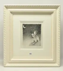 Moon gazer ii by Jennifer Hogwood, pencil, sold May 2024