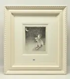 Moon gazer ii by Jennifer Hogwood, pencil, sold May 2024