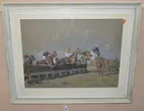 Up and over by Peter Rasmussen, pastel on paper, sold May 2024