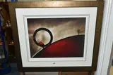 On the hill of hope by Peter Smith, print on paper, sold May 2024