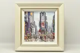 City of lights by Henderson Cisz, print on board, sold May 2024