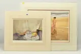 Cecilia Reclining by William Russell Flint, print (other), sold May 2024