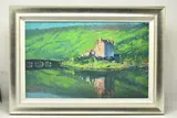 Reflection, eilean donan castle by Rolf Harris, print, sold May 2024