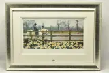 'RIDING IN THE SPRING', a limited edition print on paper of a by Rolf Harris, print on paper, sold Apr 2024