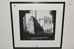 Pyramide di birmingham by John Howard, 1991, etching, sold Apr 2024