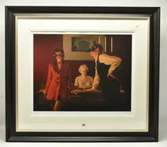 The sparrow and the hawk by Jack Vettriano, print, sold Apr 2024